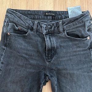 Massimo Dutti jeans dark grey wash, size 24